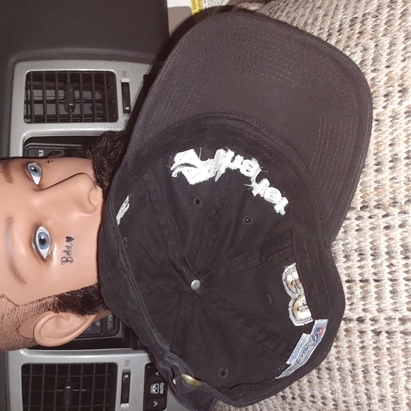 Vtg Roush Racing NASCAR #60 Craig Biffle Charter Embroidered Strapback Hat Cap - Picture 7 of 8